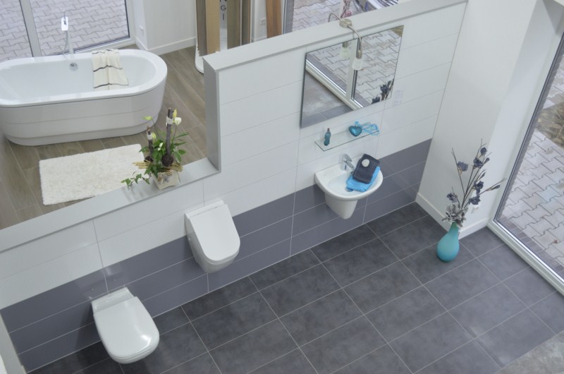 Exklusive Fliesen Lingen - Verlegung Vorher Nachher Vergleich